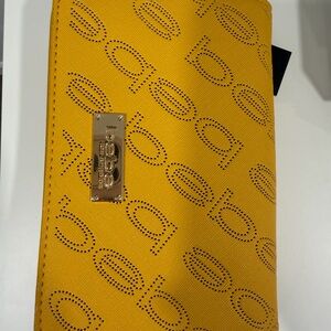 Bebe Mustard Crossbody Bag